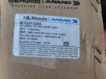 Kia Carens Steering Assembly - MTG013090 Mando