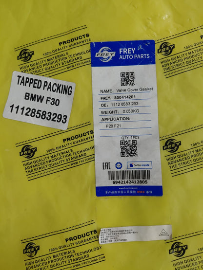 BMW 3 Series F30 - Tappet Cover Packing (Gasket) 11128583293 - Frey