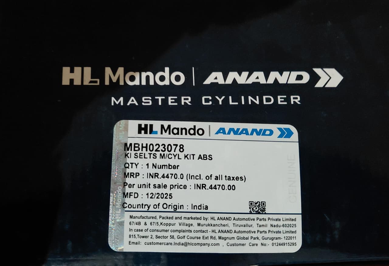 Kia Seltos ABS Master Cylinder Assy - MBH023078 Mando