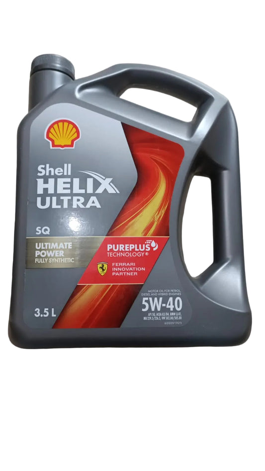 Shell Helix Ultra Fully Synthetic 5W-40 3.5 litres - Shell