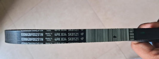 Honda City 1.4L Petrol, Mahindra - Fan Belt 4 PK 834 WP / PS - MJ