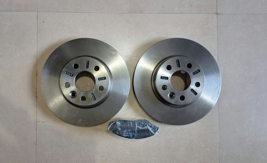 Tata Harrier - Front Discs & Brake Pads Combo - Bosch