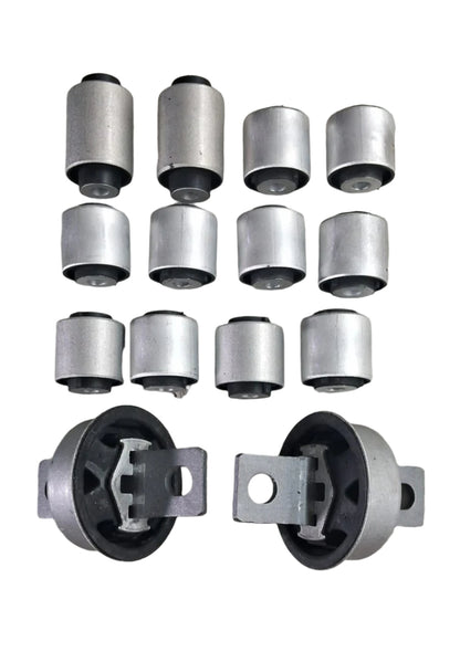 Mercedes A (W176), B (W246), CLA (C117), GLA (X156) - Rear Suspension Bush Kit (Kit of 14 pcs) - MJ