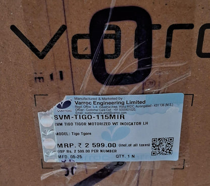 Tata Tiago Side Mirror Left - SVM-TIGO-115MIR Varroc