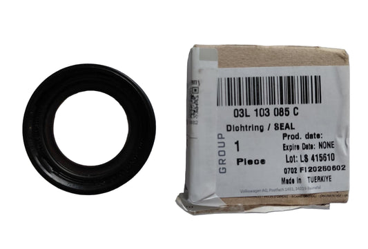 VW Polo 1.6 TDI, Jetta, Passat, T-Roc, Tiguan, Audi A3 8V 2.0 TDI, Skoda Fabia, Karoq, Kodiaq, Superb, Yeti - Oil Seal 03L103085C - Volkswagen Genuine