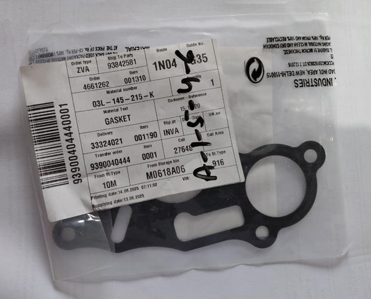 VW Passat, Jetta, Polo, Tiguan, Audi A4 8K, A6 4G, Q3 8U, Q5 8R, TT 2.0 TDI, Skoda Fabia, Octavia, Rapid, Superb, Yeti Diesel - Vacuum Pump Gasket 03L145215K - Volkswagen Genuine