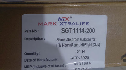 Tata Nexon Rear Shocker Set - SGT1114-200  Mark Xtralife