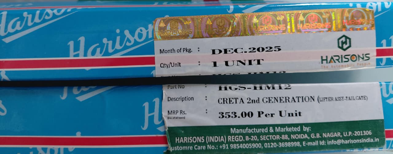 Hyundai Creta 2nd Generation - Dicky Shocker RH & LH Side Set - Harrisons