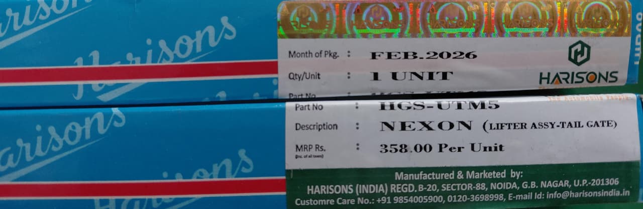 Tata Nexon - Dicky Shocker RH & LH Side Set - Harrisons