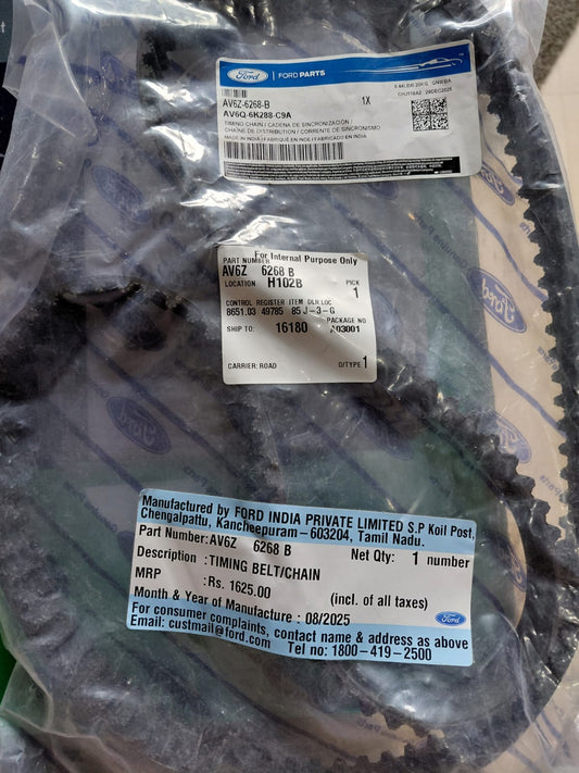 Ford Ecosport - Timing Belt AV6Z6268B - Ford Genuine