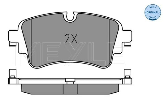 Audi A4 8W2, A6 4A2, Q5 FYB Rear Brake Pad Set - 0252230817 Meyle Germany