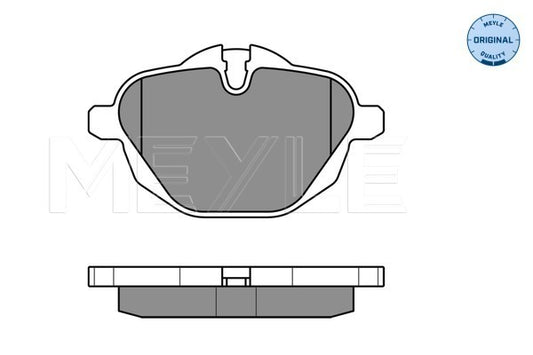 BMW 5 Series F10 - Rear Brake Pad Set - 0252456118- Meyle