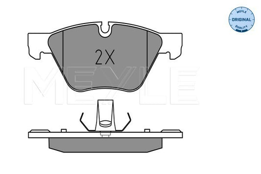 BMW 5 Series F10 518, 520, 523 Front Brake Pad Set - 0252469719 Meyle Germany