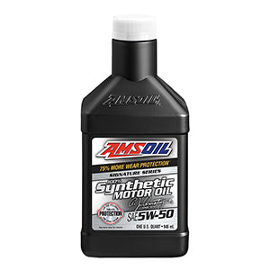 Amsoil 5W-50 Signature Series 100% Synthetic Engine Oil - AMRQT Amsoil