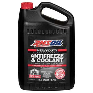 Amsoil Heavy Duty Antifreeze & Coolant 1 Gallon - ANTHD1G Amsoil