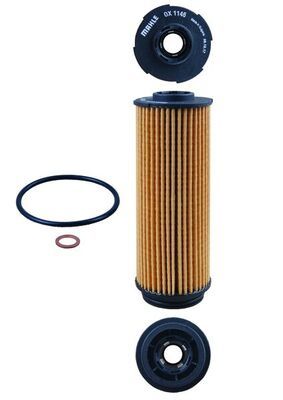 BMW 1 F20M 140i , 3 F30 340i, G20, 5 G30 Oil Filter - OX 1146D Mahle