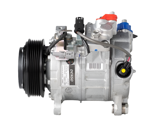 BMW 3 F30, 5 F10, 7 F01, X5 E70, F15, X6 E71, F16 6PK AC Compressor 437100-6990 - DCP05096 Denso