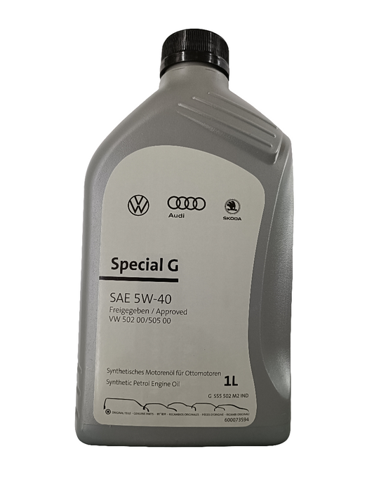 Audi, Skoda, VW Special G SAE 5W-40 5L 1L - VW 502 00/505 00