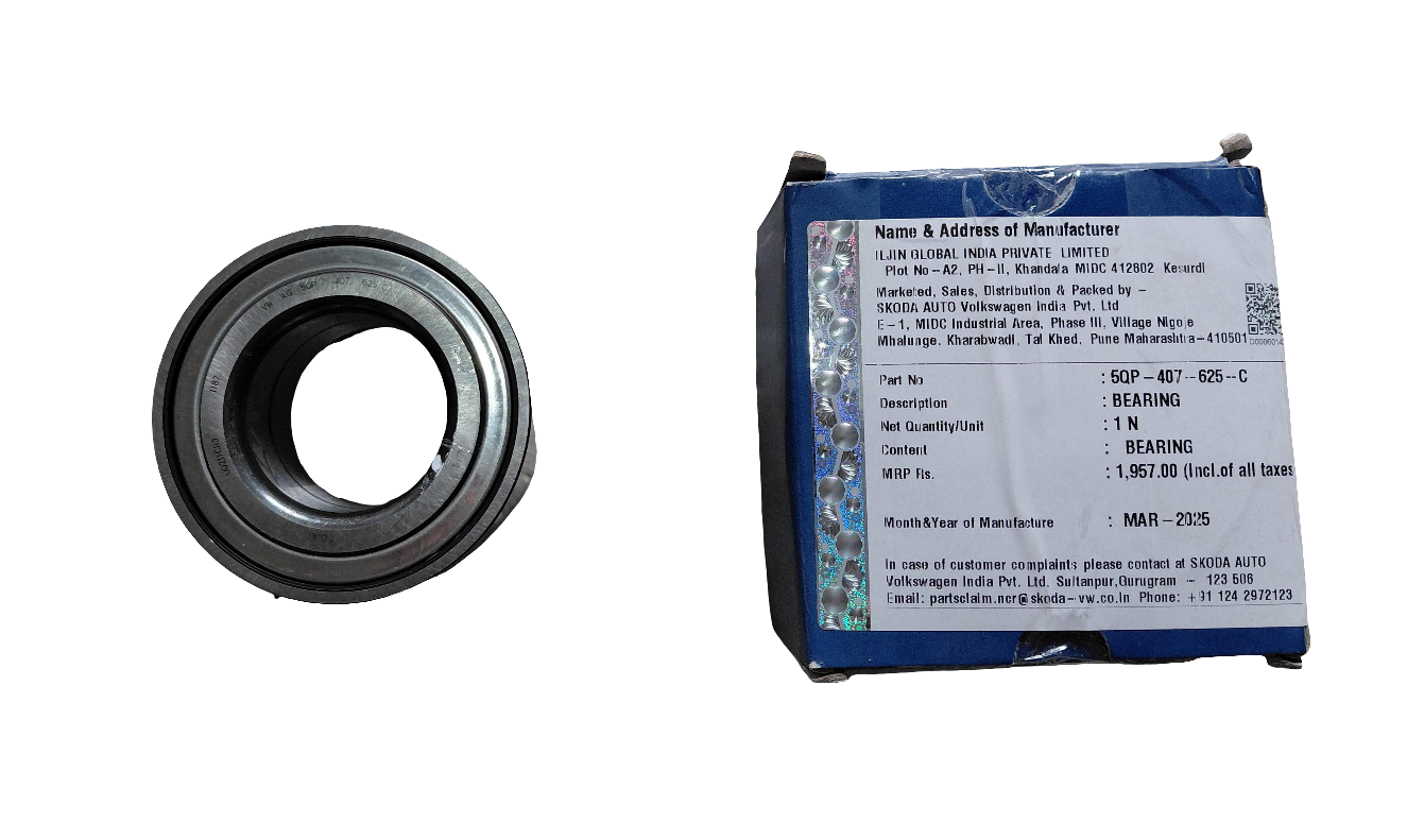 VW Taigun, Virtus, Skoda Kushaq Front Wheel Bearing - 5QP407625C VW