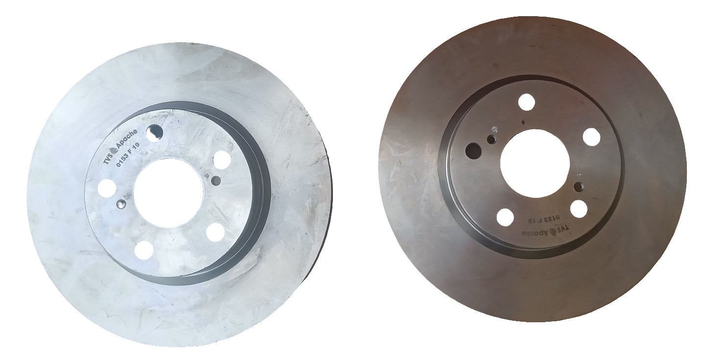 Toyota Innova Crysta Front Disc Rotor Set of 2 - TVS