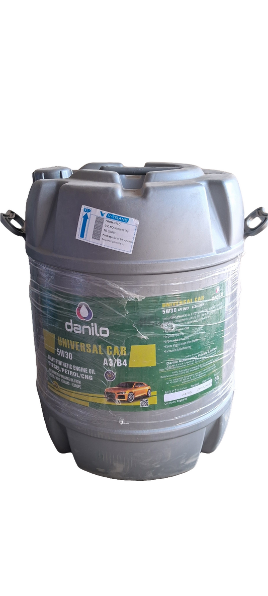 Danilo 5W-30 A3/B4 Fully Synthetic Engine Oil 50 Litres Drum - Danilo Netherlands