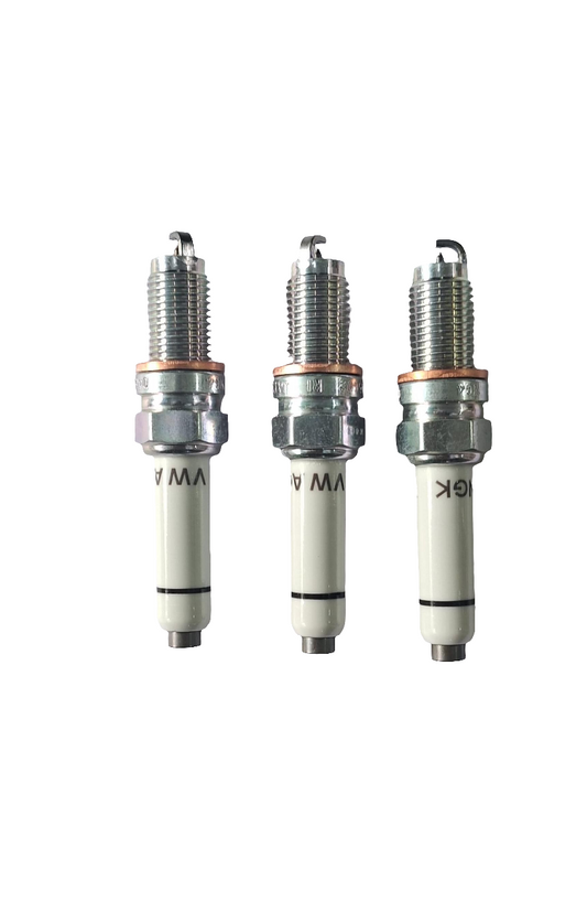 Skoda Kushaq, Rapid, Slavia, Yeti, VW Taigun, Virtus 1.0 TSI - Spark Plug Set of 3 - 04E905602 - Volkswagen