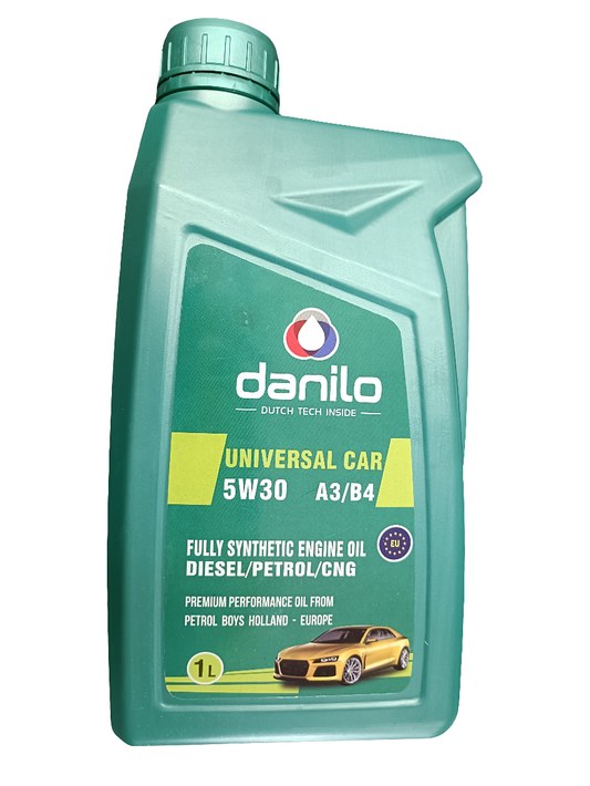 Danilo 5W-30 A3/B4 Fully Synthetic Engine Oil 1 Litre - Danilo Netherlands