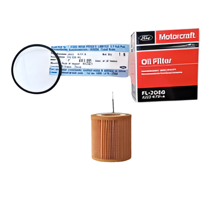 Ford Endeavour Service Combo - Oil Filter, Air Filter, Drain Plug Ford + Liqui Moly 5W-30 Engine Oil 8 Litres
