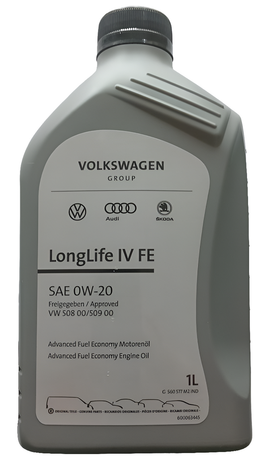 VW LongLife 1V FE SAE 0W-20 1L - VW 508 00/509 00