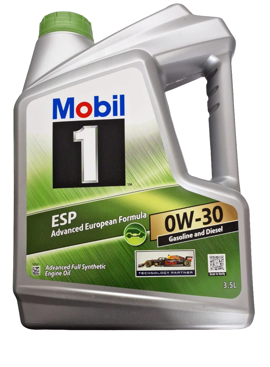 Mobil 1 Advanced Full Synthetic Engine Oil 0W-30 ESP 7L Mobil + Oil Filter + Air Filter for Jaguar F-Pace