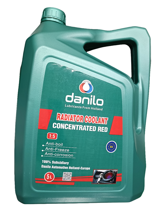 Danilo Coolant Red 5 Litres - Danilo Netherlands