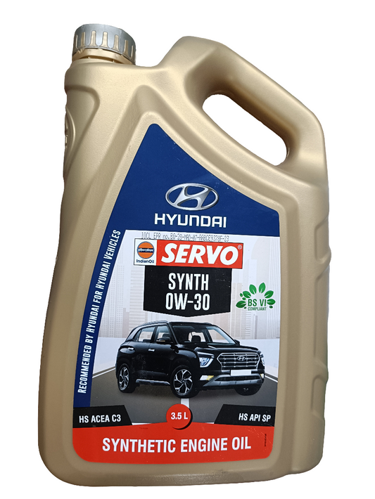 Servo Synth 0W-30 ACEA C3 3.5L Petrol & Diesel - Hyundai