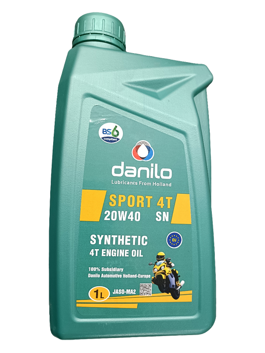 Danilo 20W-40 4T Synthetic Engine Oil 1 Litre - Danilo Netherlands
