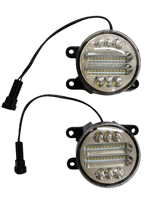Maruti Suzuki Wagon R N/M, Swift LED Fog Lamp Set of 2 - FLA-SWFT-039L Varroc