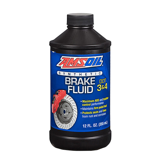 AMSOIL DOT 3 and DOT 4 100% Synthetic Brake Fluid 354 ml - BFLVCN Amsoil