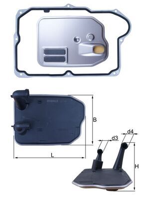 Mercedes CLA 117 - Transmission Combo - Mahle, Liqui Moly