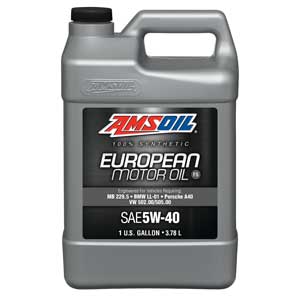 Amsoil European 5W-40 Classic Synthetic European Motor Oil 3.784L- EFM1G Amsoil