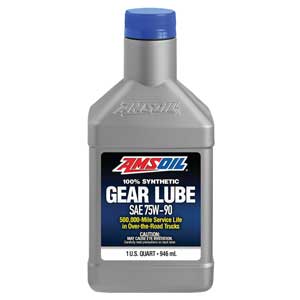 Amsoil Synthetic 75W90 Long Life Gear Oil - FGRQT Amsoil