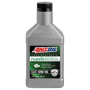 AMSOIL 0W-16 100% Synthetic Hybrid Motor Oil - HE016QT Amsoil