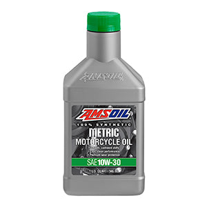 Amsoil 10W-30 100% Synthetic Metric Motorcycle Oil - MCTQT Amsoil