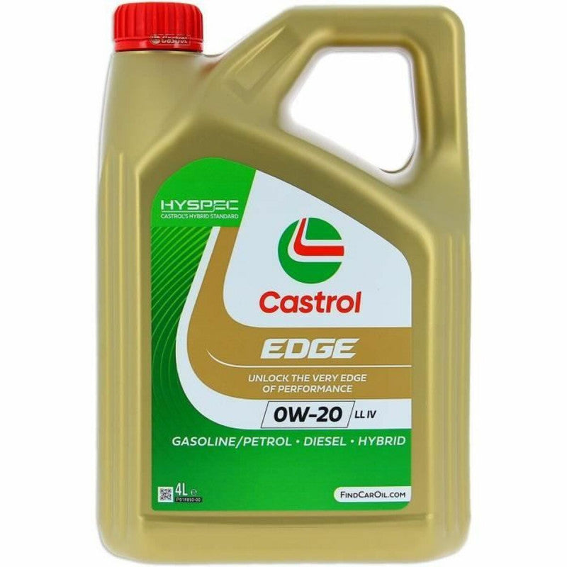 Castrol Edge Euro Car 0W-20 Full Synthetic Engine Oil 3.5L - Castrol ...