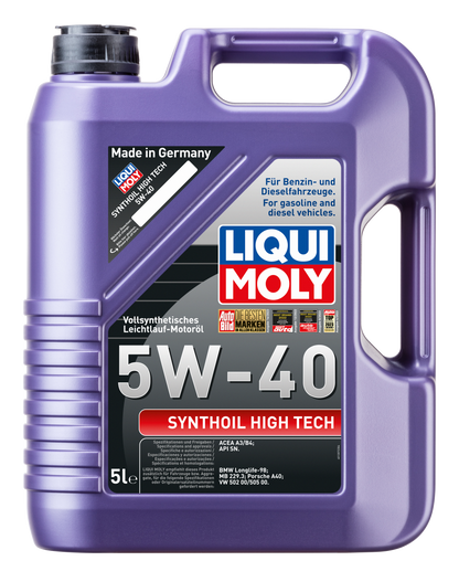 Liqui Moly Synthoil High Tech 5W-40 5L - 1856 Liqui Moly