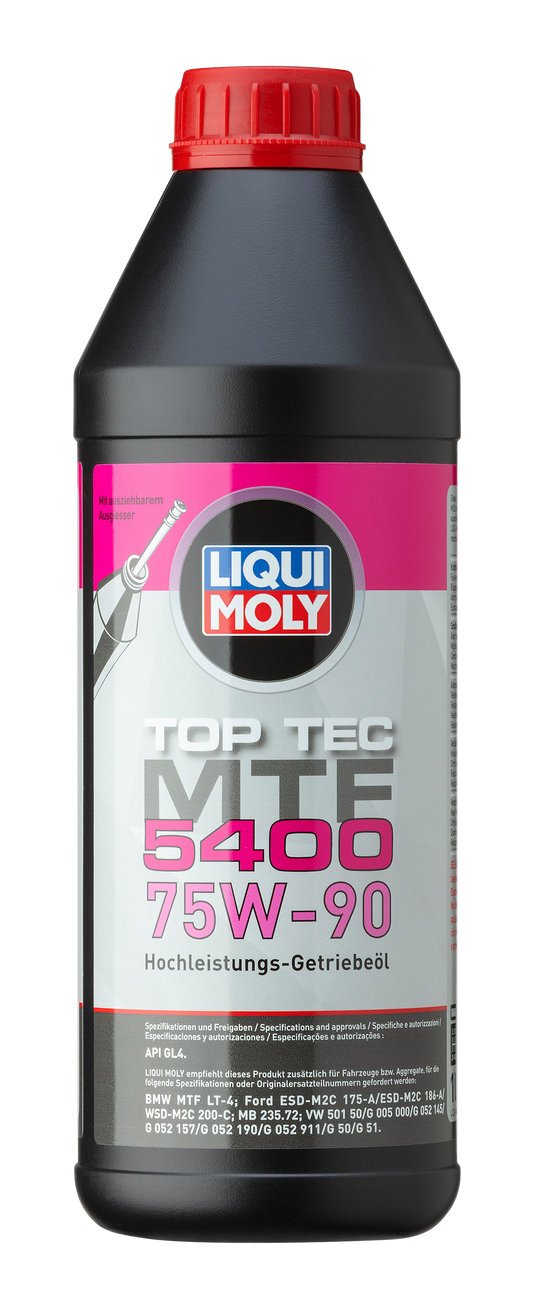 Liqui Moly Synthetic GL-4 Gear Oil 75W-90 MTF 5400 1L - 21791 Liqui Moly