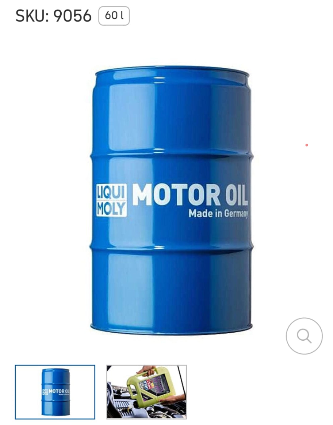 Liqui Moly Molygen 5W-40 60 Litres - 9056 Liqui Moly