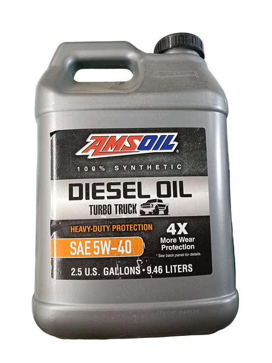 Amsoil SAE 5W-40 Fully Synthetic Heavy Duty Diesel 9.46 Litres - ADOTP Amsoil