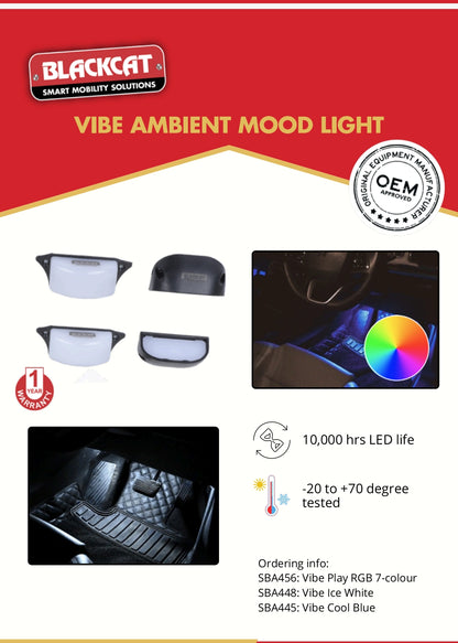 Blackcat Vibe Ambient Mood Light - SBA445 Blackcat