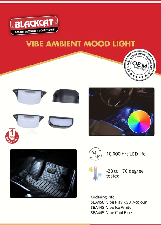 Blackcat Vibe Ambient Mood Light - SBA445 Blackcat