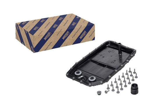 BMW, Land Rover, Jaguar, Rolls-Royce Transmission Oil Pan 21 Holes & Filter Kit - HG113HD844 Hengst