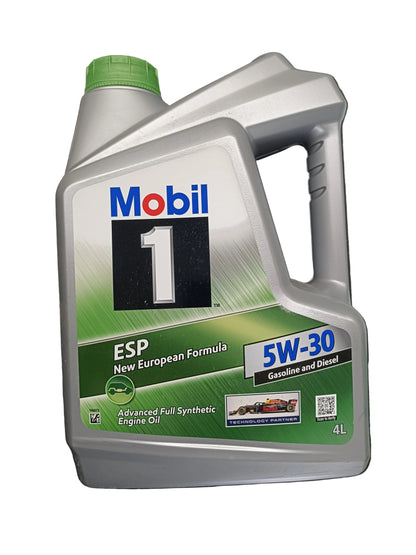 Mobil 1 Advanced Full Synthetic Engine Oil 5W-30 ESP 4L - Mobil