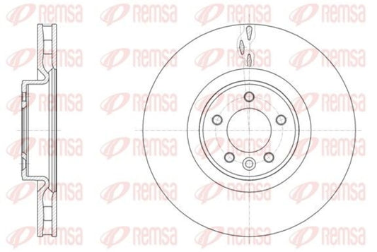 Land Rover Range Rover Sport I L320 Front Disc Rotor Set Dia 380 mm - 61611.10 Remsa